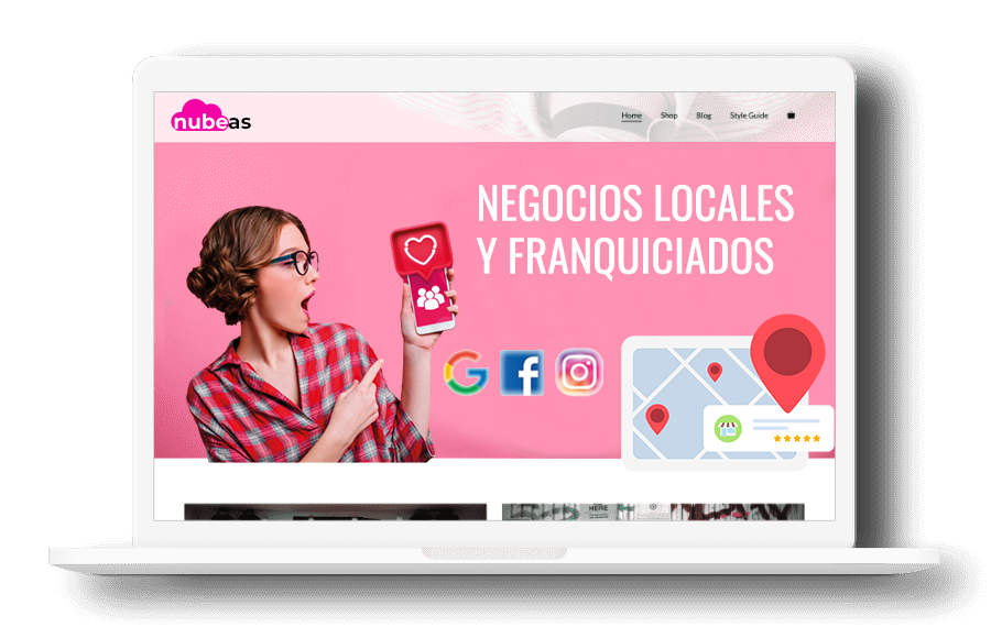 Nubeas Marketing digital para negocios locales y franquiciados